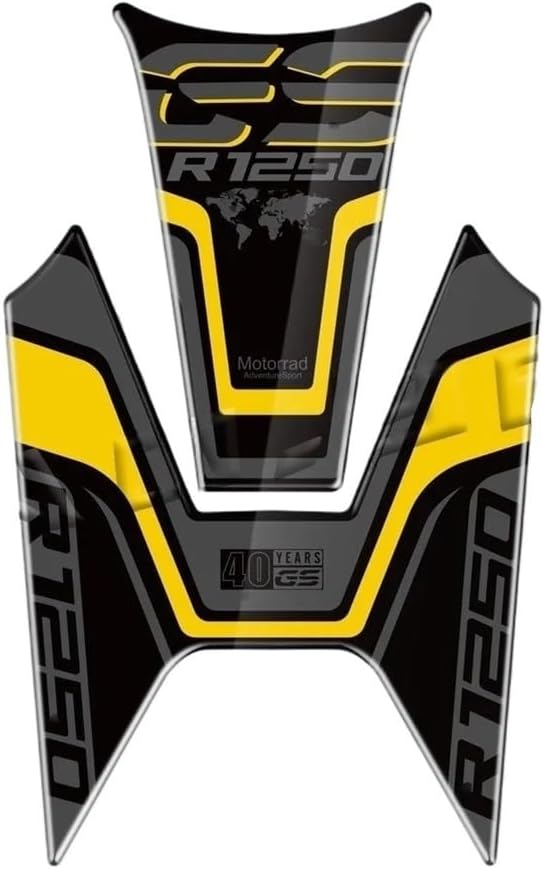 Tank Traction Pad for R1250GS R1250 GS 2018-2023 for 40 Years Gs for Triple Black Motorcycle Fuel Tank Pad Stickers Protection Decals