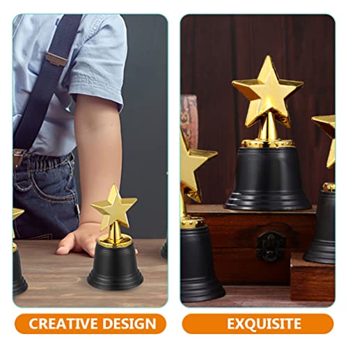 NUOBESTY 10pcs Star Award Trophies Star Trophy for Small Awards Trophies Models Awards Trophies for