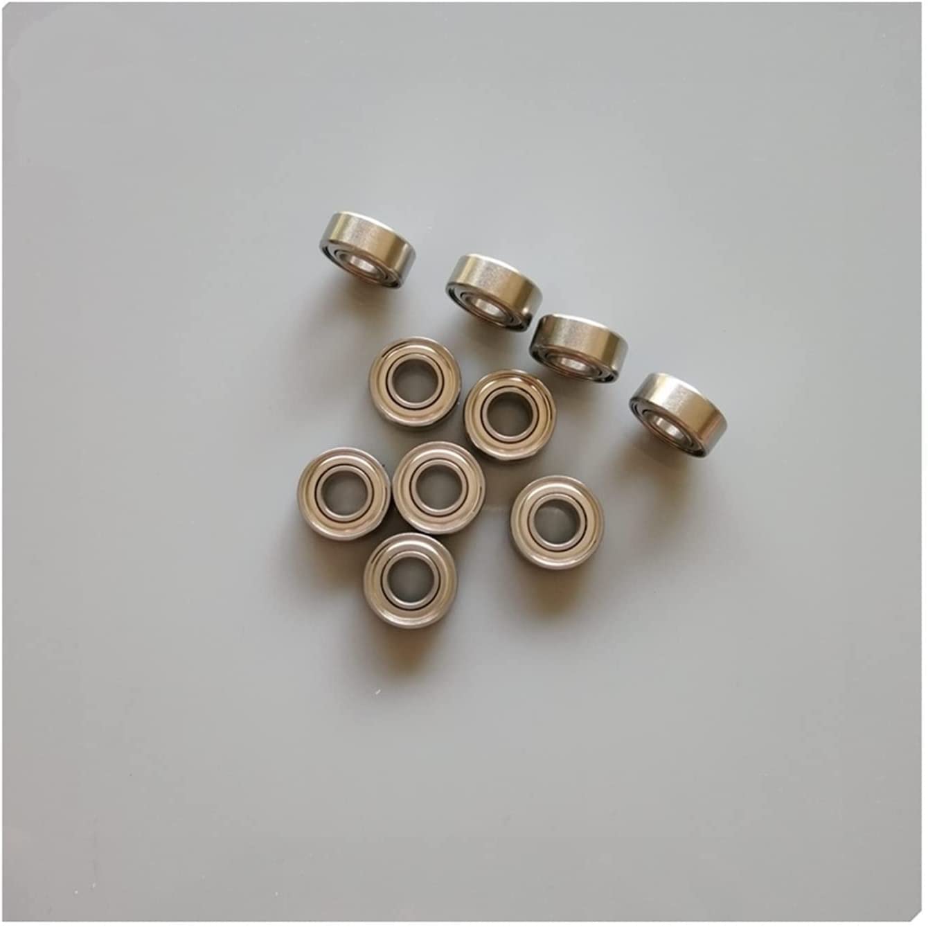 LHNBGTUIW 10Pcs 6x12x4mm SMR126ZZ CB Air Bearing ABEC-7 Stainless Steel Hybrid Ceramic Dry Ocean Fishing Reels MR126