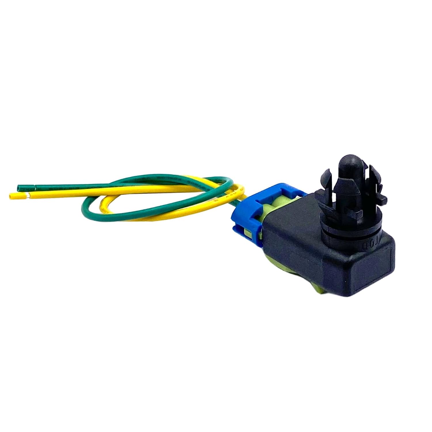 1 Set Outside Ambient Air Temperature Sensor with Connector Pigtail Compatible with Chevy Silverado Cadillac Escalade Replaces Part Number 25775833 15035786 10396844 15936931