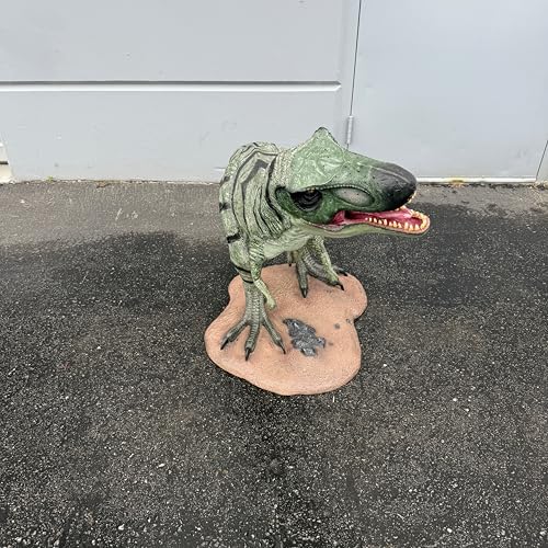 Estatua de Dinosaurio Baby T-Rex tamaño real miniatura 5