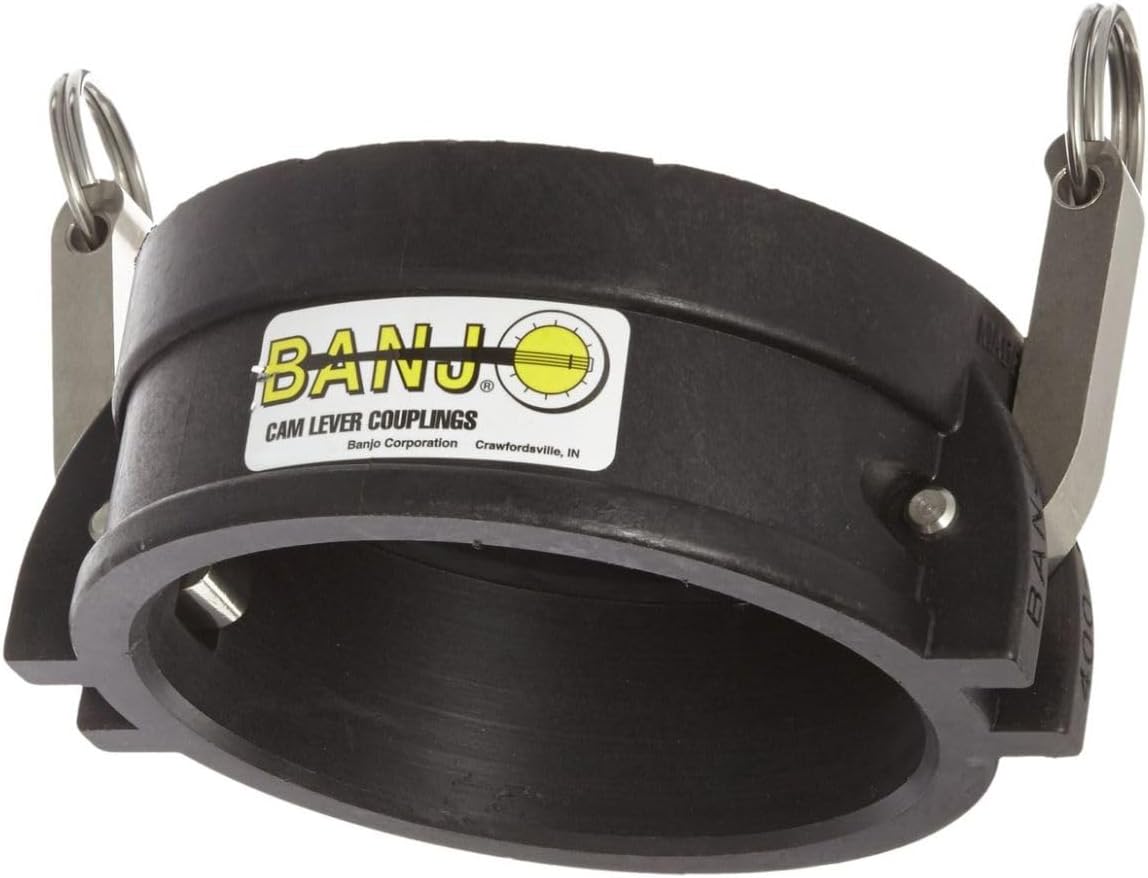 4" Banjo Poly Female Cap for Male Adapter USA Made Farmer Bob's Parts 400CAP