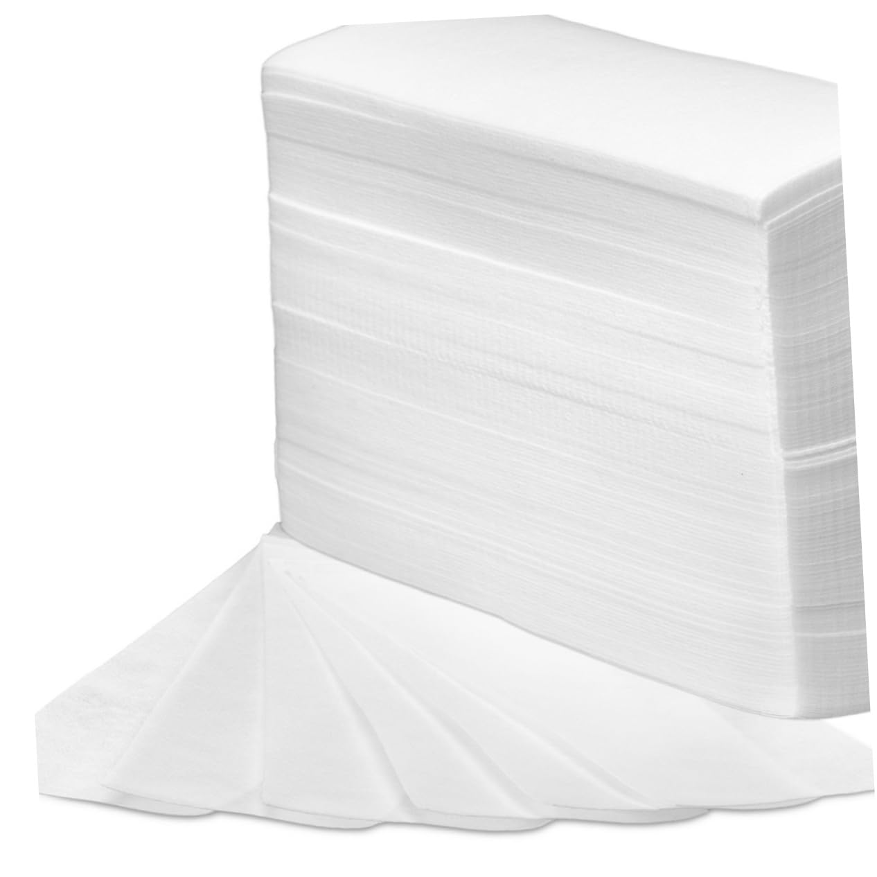2bag Unbleached Wax Paper Bag Face Body Hair Removal Strips Soft Flexible for Ingrown Hair