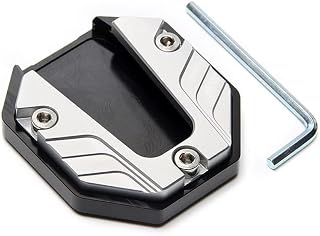 Motorcycle Kickstand Pad for 2007 BMW K 1200 R Sport, Side Stand Extension Strong Support | Increases parking stability on uneven ground or soft surfaces