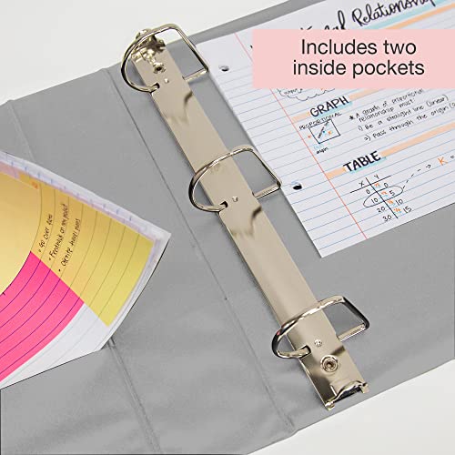 Bazic Products 4151 Bazic 3 Ring Binder 2 Inch View Binders Slant D Ring Organizer thumb #4
