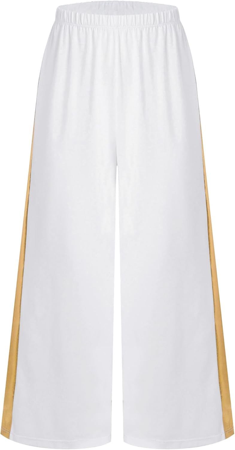 Hansber Girl Liturgical Sunday Dress Outfits White Communion Dress Praise Church Outfit for Baptism Easter Christmas