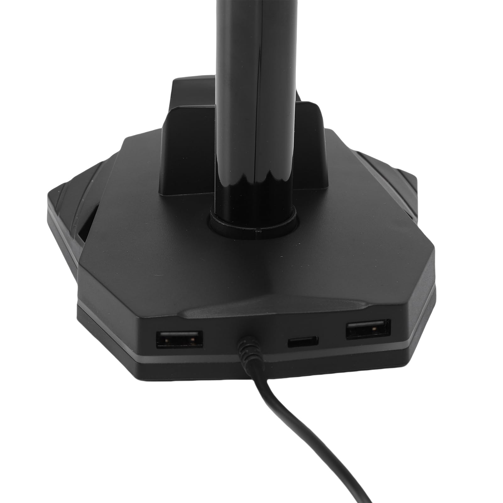 Supporto per Cuffie e Controller RGB, 3 in 1 con Base di Ricarica, Design