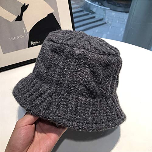 Wollhut Frauen Herbst- und Winterhüte, um warm zu halten, All-Match-Mode und niedlichen Winter-Ohr-Schutz Baotou Caps Student-Kopfbedeckung kaltefeste Mode-Mode-feste Farbe Verdickung im Freien Skifah Cover