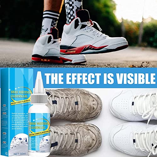 Dizhige Homezo Shoe Cleansing Gel, Homezo Shoes Cleansing Gel Kit, Shoe Whitening Cleansing Gel For Sneakers, Shoe Stain Remover For White (1Pcs) #TOP1