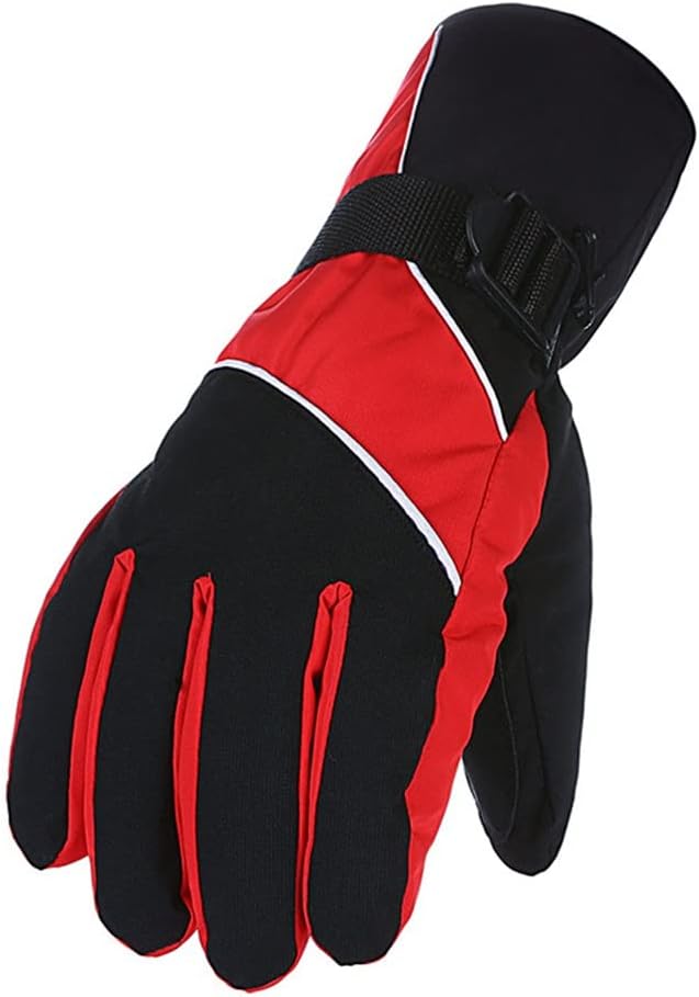 Winter Motorcycle Bicycle Warm Riding Gloves Men and Women Outdoor Sports Plus Velvet Mountaineering Ski