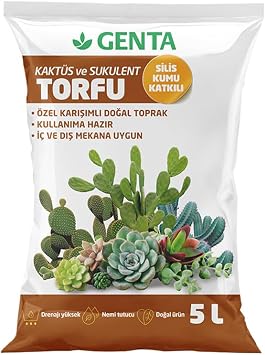 Genta Cactus Care Package - Cactus Soil - Cactus Food
