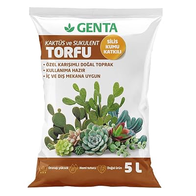 Genta Cactus Care Package - Cactus Soil - Cactus Food