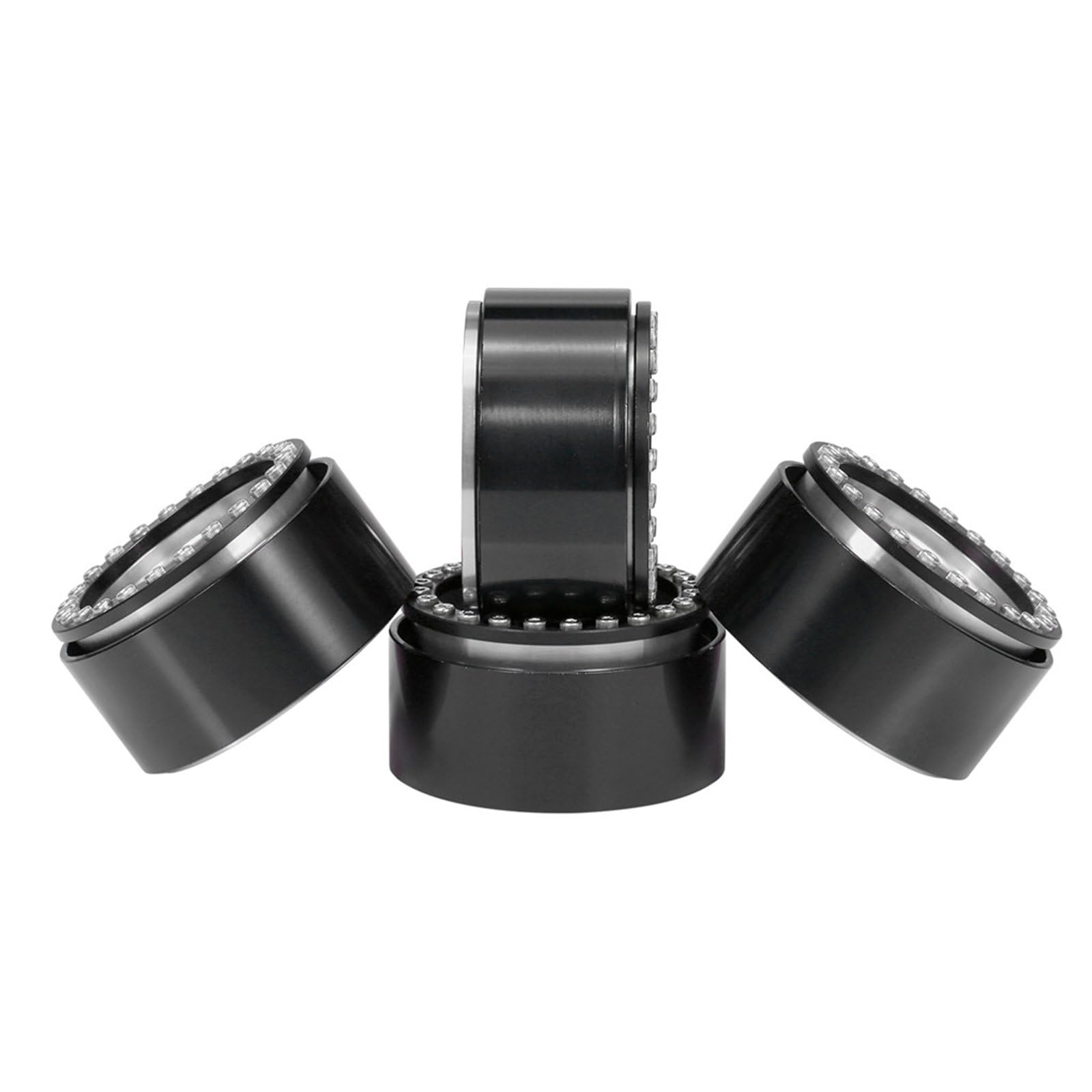 Jantes de roue de jouet de 1, 9 pouces, moyeux de jantes de remplacement de voiture tout-terrain télécommandées, 4 pièces pour voiture jouet 1: 10, modèle de véhicule SCX10, pièces de véhicule, roues