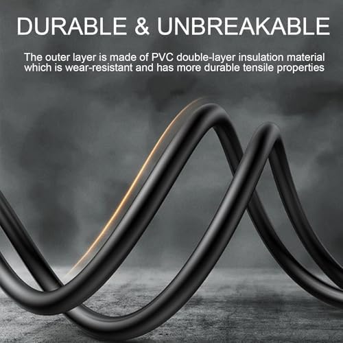 0.3m/1피트 22AWG USB 타입 C 수 피그테일, 5V 3A 싱글 USB C - 2핀 베어 와이어 오픈 엔드 케이블 코드 DIY USB C 장비 설치용(레드 & 블랙 2 와이어) — 사진 2
