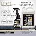Flitz Metal Pre-Clean - 16oz of USA-Made Stainless Steel Cleaner Spray - Works on Aluminum, Brass, Copper, & More - Tarnish, Rust Remover for Metals - Non-Abrasive Aluminum Deoxidizer (1 Pack)