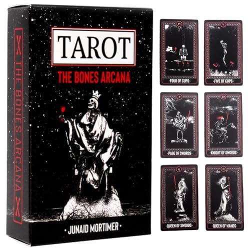 YCVBCY Carte di Tarocchi, Carte dei Tarocchi Versione Inglese，Car...