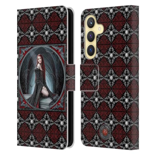 Funda Samsung S24 5G gótica Anne Stokes estilo libro para amantes de la mitología oscura