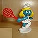Schleich The Smurfs Figure - Tennis Player Smurfette (20135)