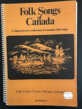 Hardcover Folk Songs of Canada Book