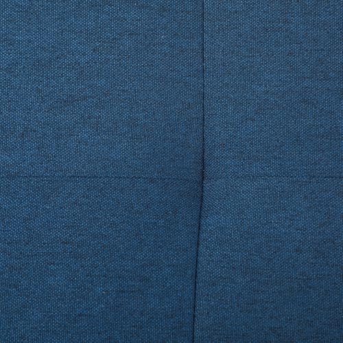 Banc coffre rangement 94,5L bleu, assise confort HOMCOM