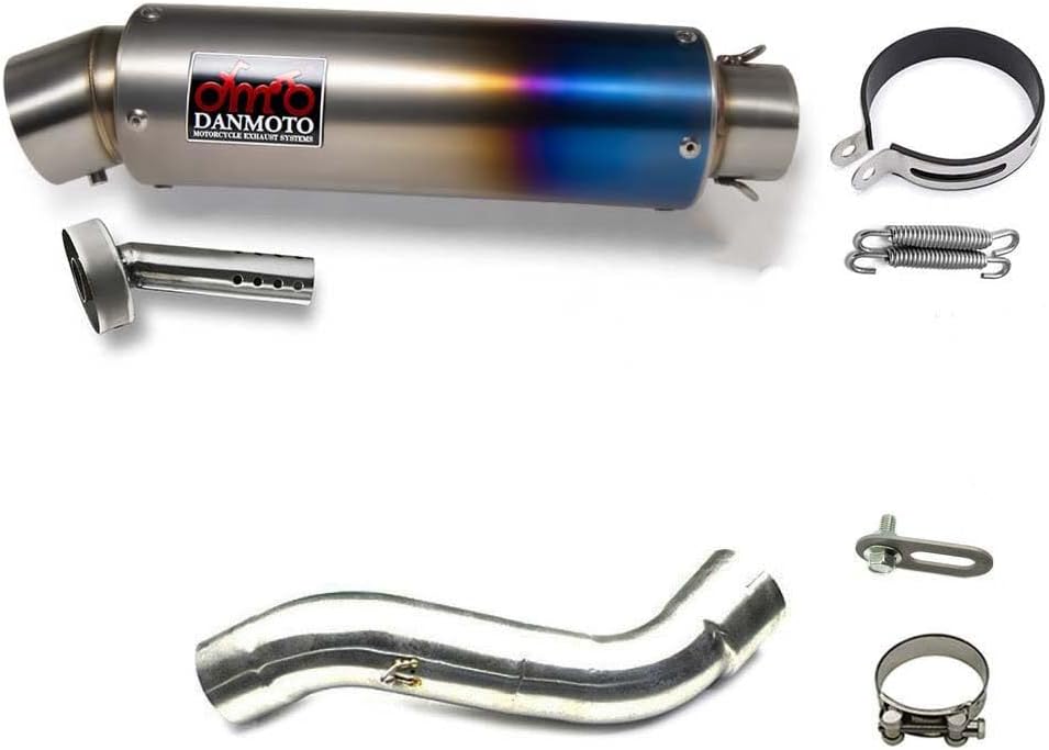 DANMOTO ダンモト カーボンマフラー差込径50.8mm サイレンサー