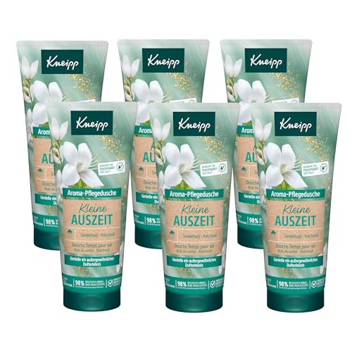 Kneipp Aroma-Pflegedusche Kleine Auszeit - Bewahrt die Feuchtigkeit der Haut - Multipack 6 x 200ml