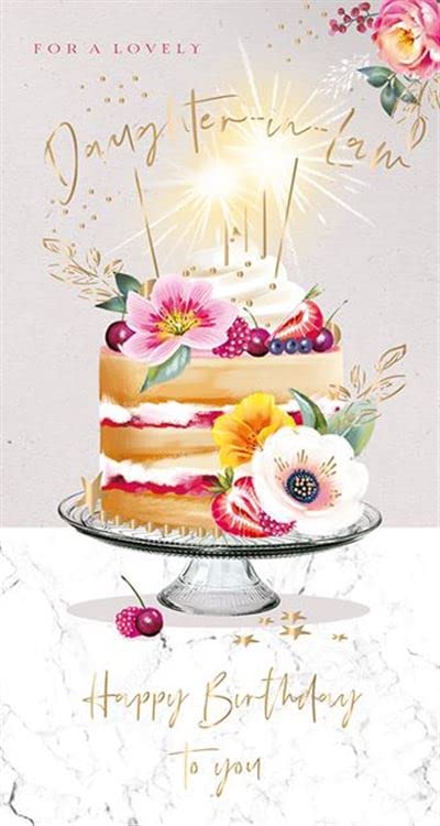 Cartes D'anniversaire Pour Belle-fille - Tea-riffic - Carte D