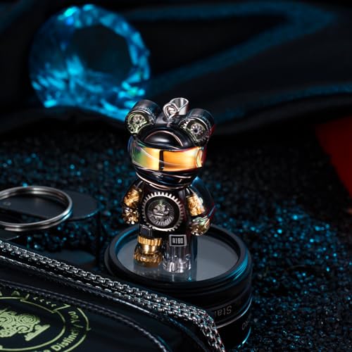 Unique Bear Necklace - Handcrafted Original Design Pendant - Perfect Steampunk Jewelry Gift for Men & Women in Elegant Box4