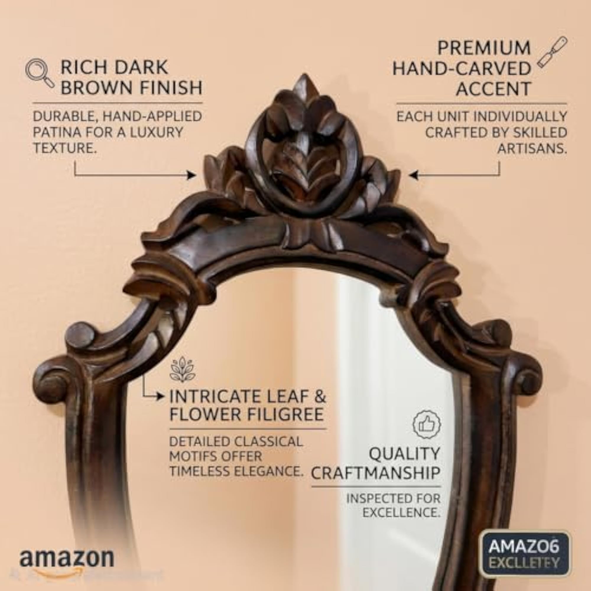 Maharani Mirror Frame for Living Room & Bedroom