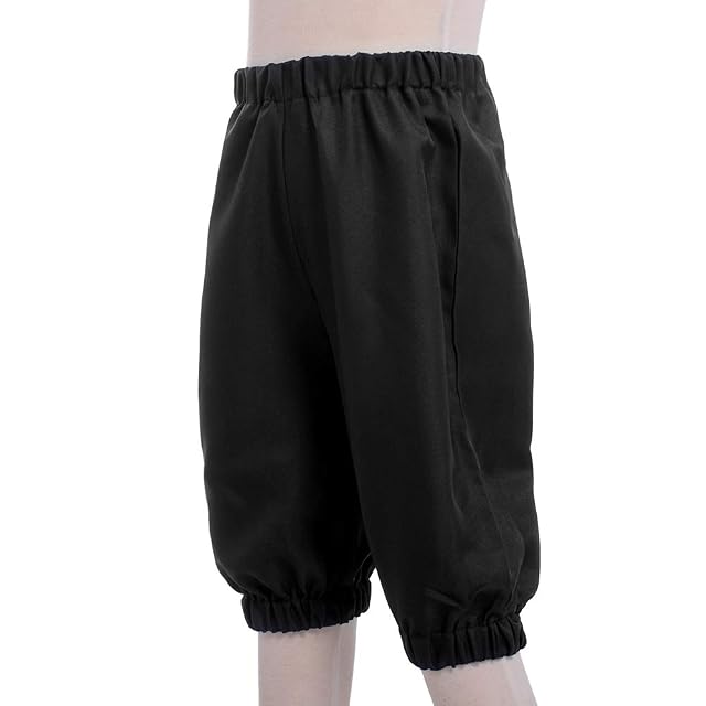 Foto 4 de 7 de BPURB Niños 18th Century Colonial Pilgrim Costume Shorts Pantalones Bragas de Verano para Niños
