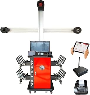 KATOOL KT-AV9 3D Wheel Alignment Machine Android System, Automotive Tire Aligner with iOS Compatibility