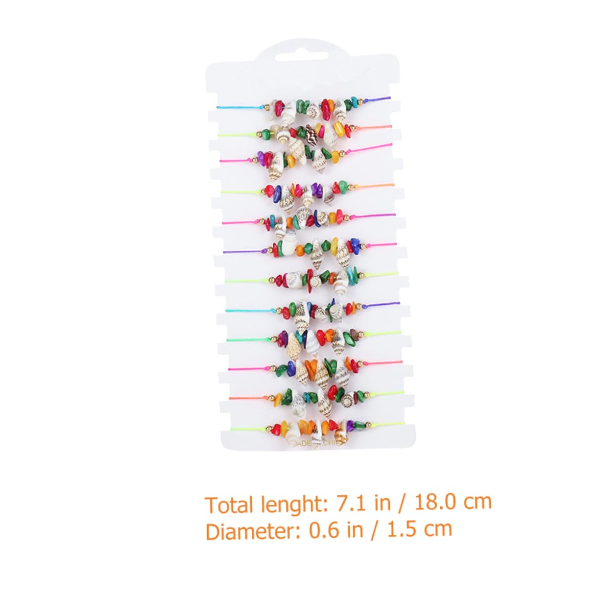 GALPADA 60piezas Tobilleras De Concha Natural Para Mujer Joyería Bohemia De Verano Ajustables Estilo Minimalista