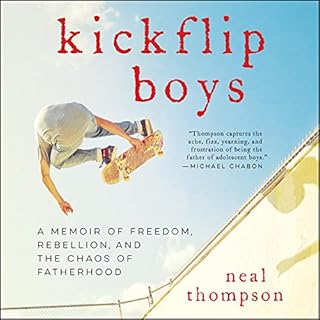 Kickflip Boys Audiolibro Por Neal Thompson arte de portada