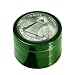 Produktbild PatchouliWorld Grinder Black Leaf 4-TLG - In Weed We Trust -