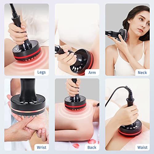 Farrence Electric Meridian Brush Massager Electric Gua Sha Massager Full Body Massage #TOP6