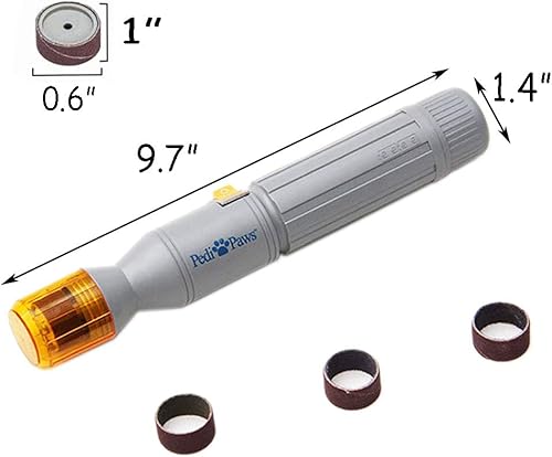 Miniatura 3 de Ruri's Molinillo de uñas para perros, versión mejorada profesional eléctrico para mascotas, herramientas de aseo