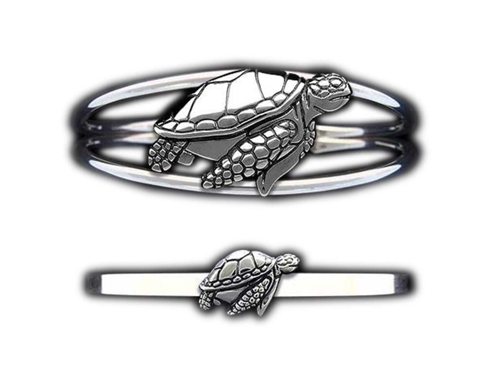 Paxton JewelrySea Turtle Sterling Silver Cuff Bracelet by Paxton