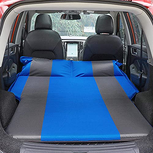 GJXJY Matelas Gonflable Voiture Coffre 2 Personnes Utilitaire Car Air Mattress avec Sac de Rangement Matelas Gonflable pour SUV Break Berline, 130 * 175 * 7cm