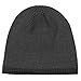 ZLYC Men Fashion Knit Fisherman Beanie Hat Winter Warm Thick Skull Cap (Plain Charcoal)