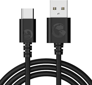 GameSir USB-A - USB-Cケーブル有線コントローラー - 1.8m / 5.9フィート - ブラック。