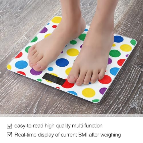 Báscula Digital de Baño Colorida con Puntos miniatura 5