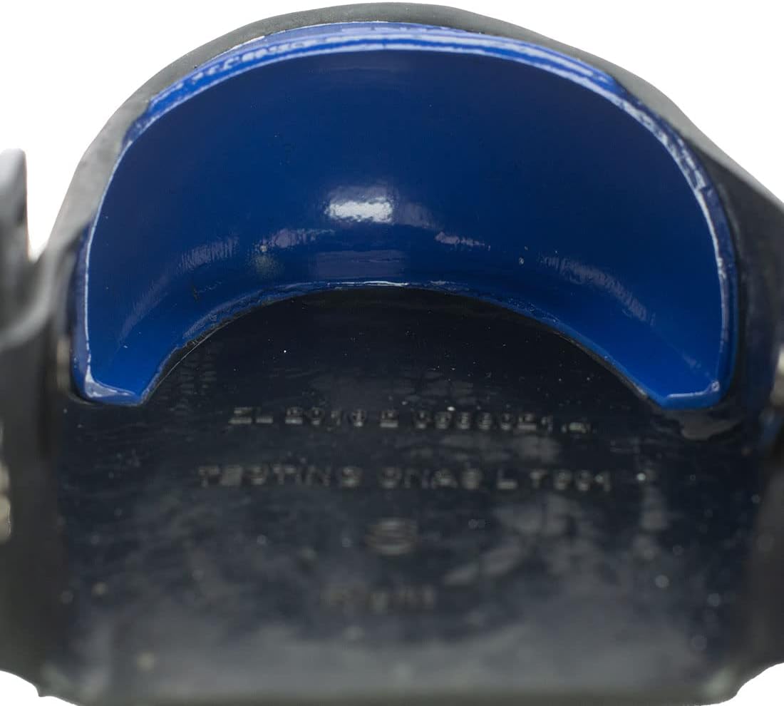 VIDAYA Safety Overshoes Steel Toe Caps, Titanium Aluminum Alloy Toe Shoe Covers, Steel Toe Covers, Double Straps Slip Resistant Alloy Toe Overshoe, Visitor Safety Overshoe, S, Blue