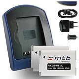 battery canon nb-12l PowerShot G1 X Mark II 2 Baterìas + Cargador (USB/Coche/Corriente) para Canon NB-12L NB12LH / PowerShot N100 / G1 X Mark II/Legria, Vixia Mini X