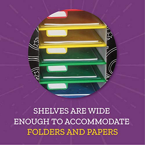 Really Good Stuff 164167 Really Good Stuff Classroom Mail Center - 27 Slots, Black #TOP2