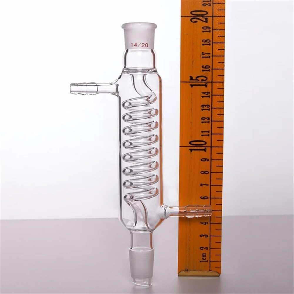 Sprzęt i materiały laboratoryjne Uszczelka skraplacza 14/20 19/22 24/40 29/42 Długość efektywna 120 mm-500 mm Szkło borokrzemowe C14