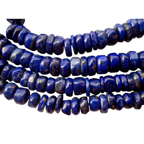Perles rondelles Lapis Lazuli 4-5mm : Finies les pierres ternes pour vos bijoux