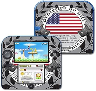 MightySkins Skin Compatible with Nintendo 2DS - 2nd Amendment | Protective, Durable, and Unique Vinyl Decal wrap Cover | Easy to Apply, Remove, and Change Styles | Made in The USA