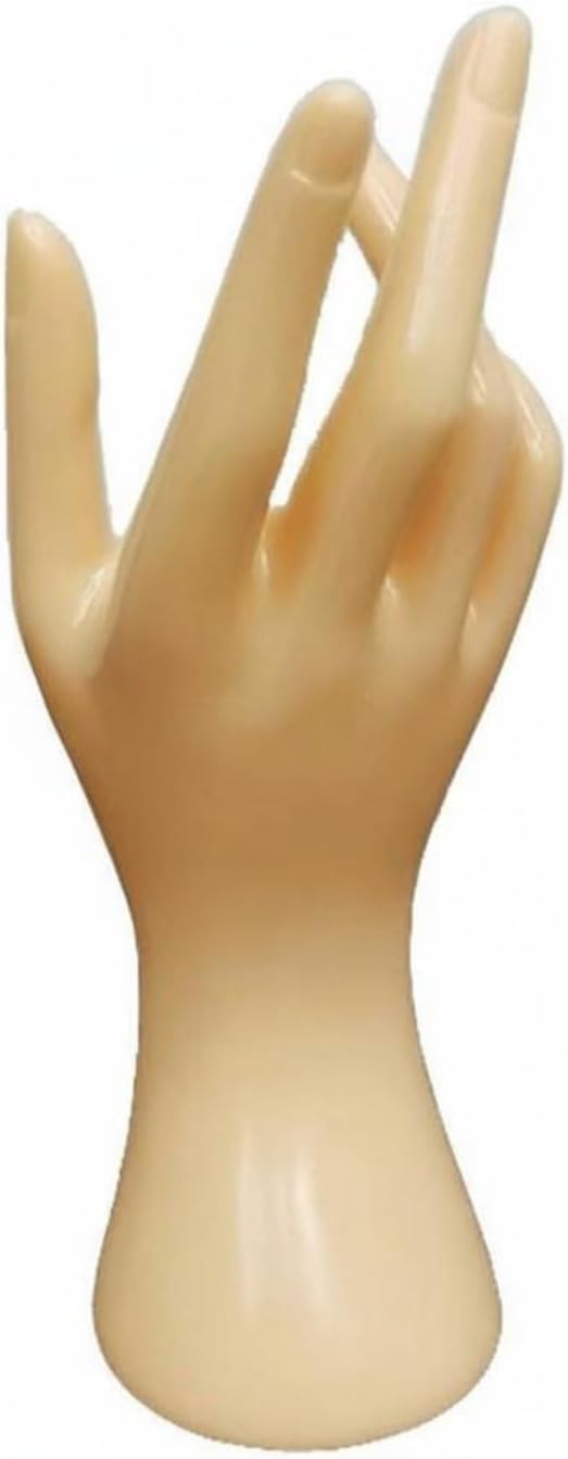 Jewelry Display Stand Hand Mannequin Holder Bracelet Organizer Watch Stand with Molded Finish Material Suitable for Retail counters Vanity Tables Bedroom Home Styling , Skin Tone