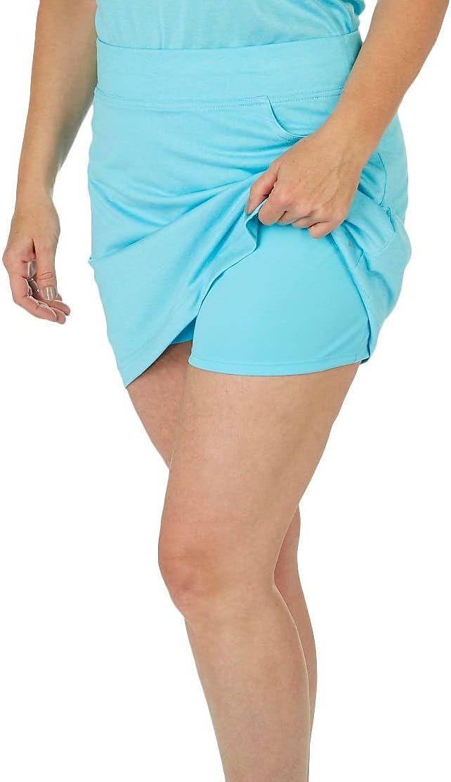 Callaway Women's Heather Golf Skort for Women with Stretch Fabric, TrueSculpt and Opti-Dri Technology