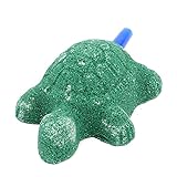 Peso neto: 42 g sourcing map Sourcingmap Acuario Estanque De Bomba De Tortuga De Aire En Forma De Burbujas De Piedra Verde Oscuro Aireador
